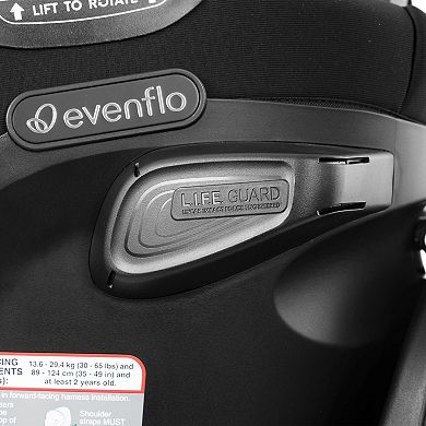 Evenflo Revolve360 All-in-One Rotational Car Seat with Quick Clean Cover