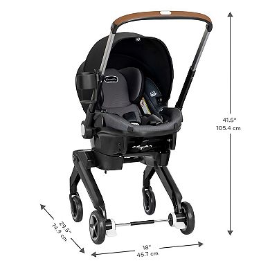 Evenflo Shyft DualRide Infant Car Seat Stroller Combo