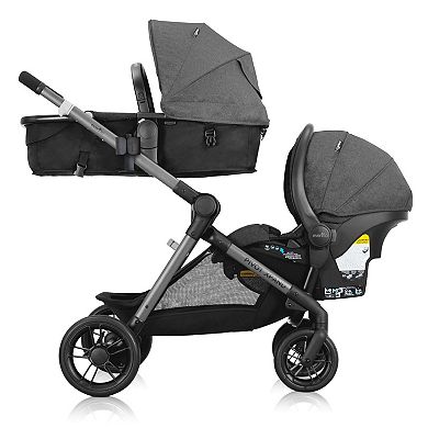 Evenflo Pivot Xpand Modular Travel System with LiteMax Car Seat