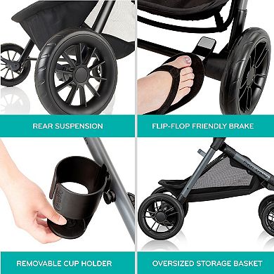 Evenflo Pivot Xpand Modular Travel System with LiteMax Car Seat