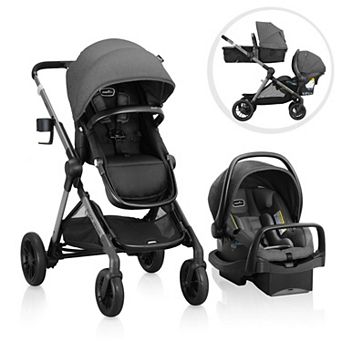 Evenflo Pivot Xpand Modular Travel System with LiteMax Car Seat