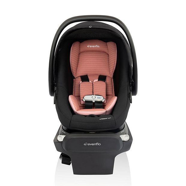 Evenflo Revolve180 LiteMax NXT Neutral Rotational Car Seat, Rose Pink