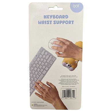 Squishy Corgi Keyboard Wrist Support