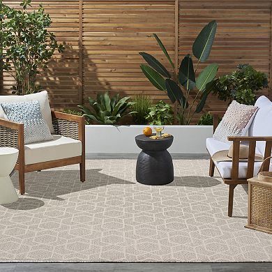 Nourison Horizon Indoor / Outdoor Geometric Area Rug