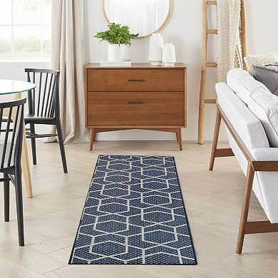 Nourison Horizon Indoor / Outdoor Geometric Area Rug