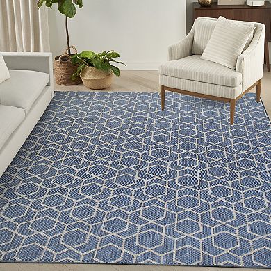 Nourison Horizon Indoor / Outdoor Geometric Area Rug