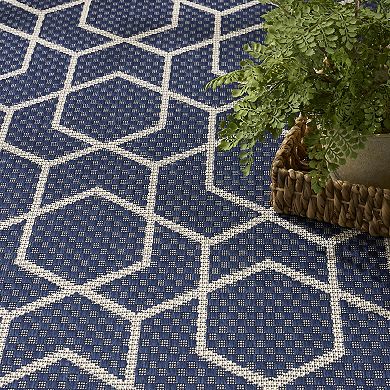 Nourison Horizon Indoor / Outdoor Geometric Area Rug