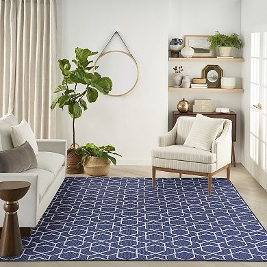 Nourison Horizon Indoor / Outdoor Geometric Area Rug