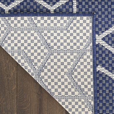 Nourison Horizon Indoor / Outdoor Geometric Area Rug