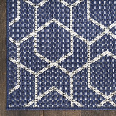 Nourison Horizon Indoor / Outdoor Geometric Area Rug