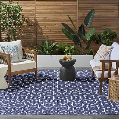 Nourison Horizon Indoor / Outdoor Geometric Area Rug