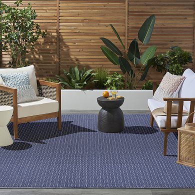 Nourison Horizon Indoor / Outdoor Chevron Area Rug