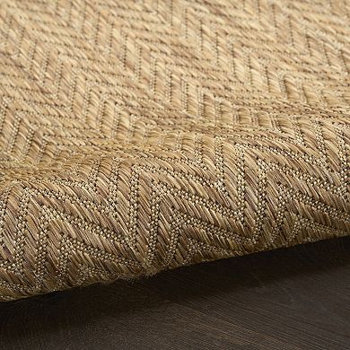 Nourison Horizon Indoor / Outdoor Chevron Area Rug