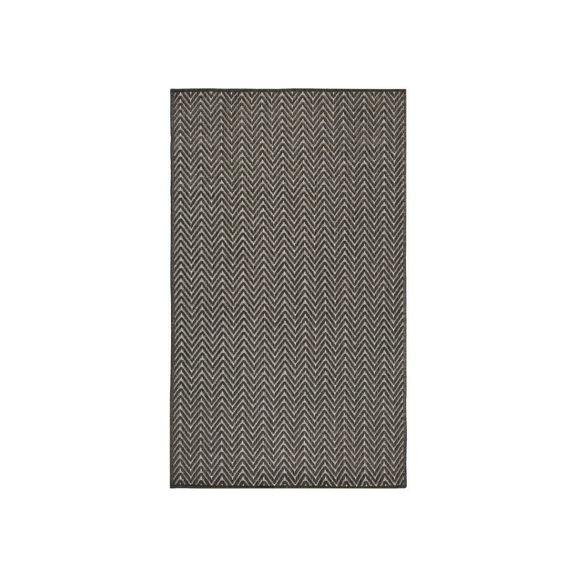 Nourison Horizon Indoor / Outdoor Chevron Area Rug, Grey