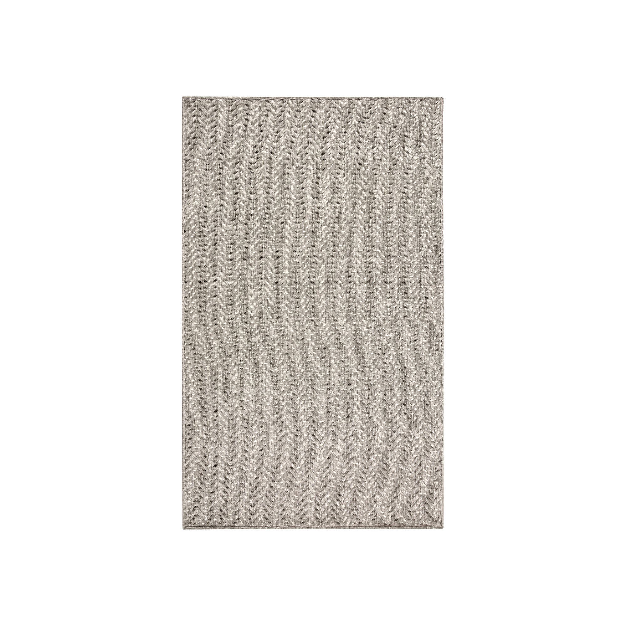 Nourison Horizon Indoor / Outdoor Chevron Area Rug, Gray