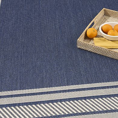 Nourison Horizon Indoor / Outdoor Bordered Area Rug
