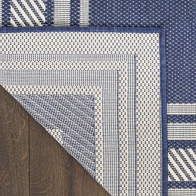 Nourison Horizon Indoor / Outdoor Bordered Area Rug