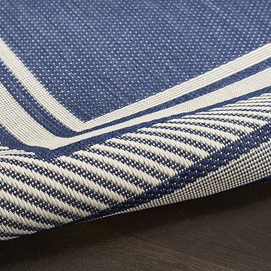 Nourison Horizon Indoor / Outdoor Bordered Area Rug