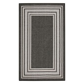 Nourison Horizon Indoor / Outdoor Bordered Area Rug