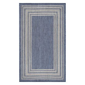 Nourison Horizon Indoor / Outdoor Bordered Area Rug