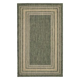 Nourison Horizon Indoor / Outdoor Bordered Area Rug