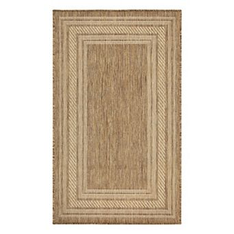 Nourison Horizon Indoor / Outdoor Bordered Area Rug