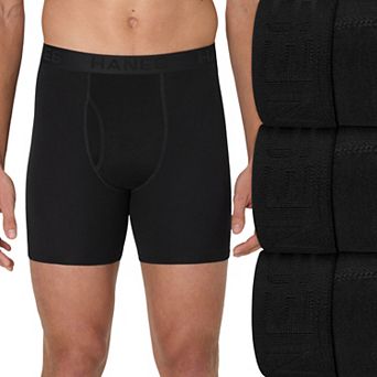 Men's Hanes Ultimate® 3-Pack Stay Dry Pouch Stretch Boxer Brief Underwear