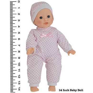 The New York Doll Collection 14 Inch Soft Body Baby Doll