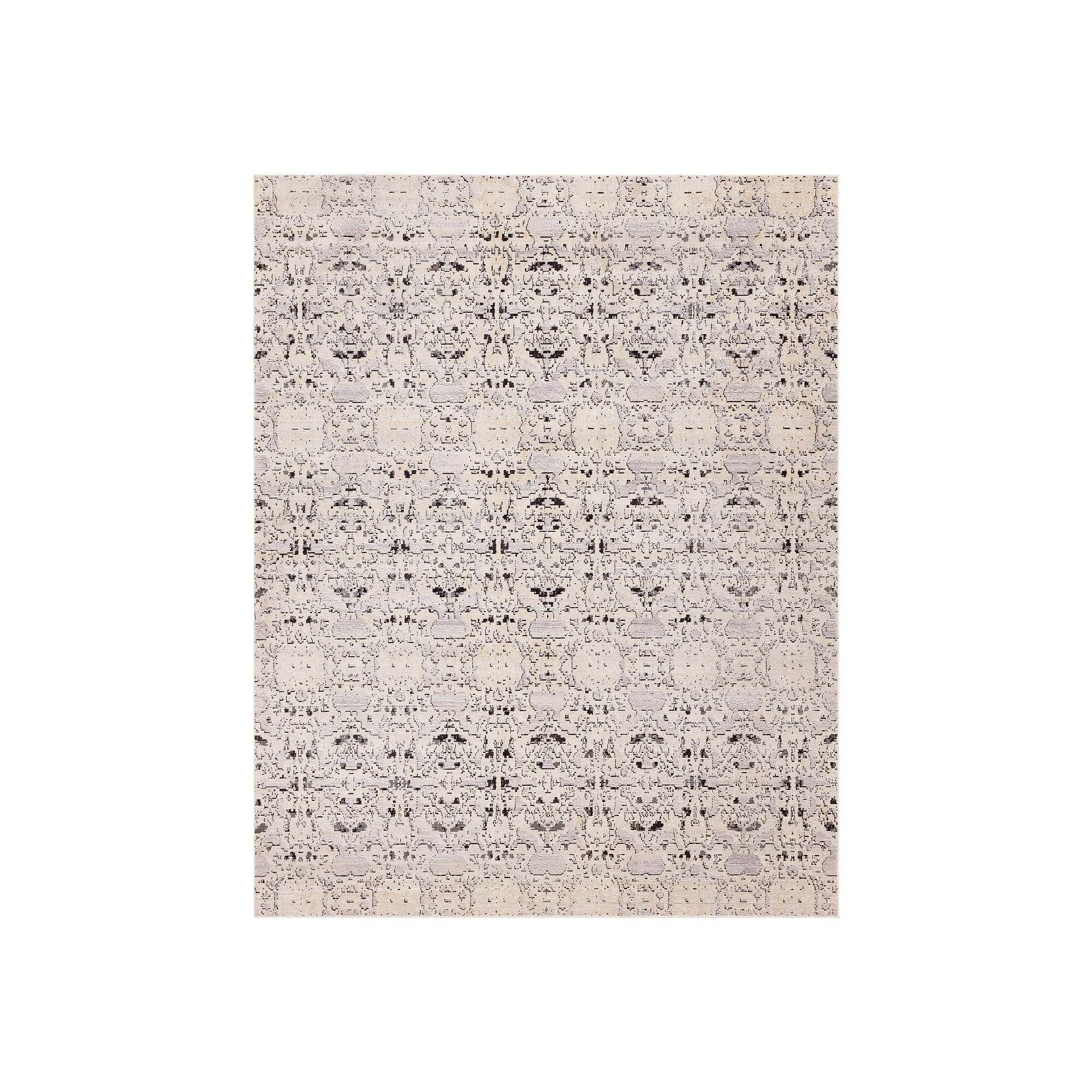 5th Avenue Lux Horeshoe Charm Area Rug, Light Gray