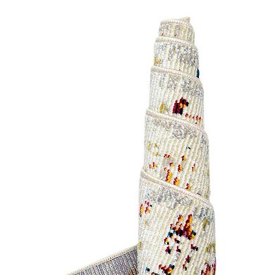 5th Avenue Lux Unicorn Charm Distressed Area Rug