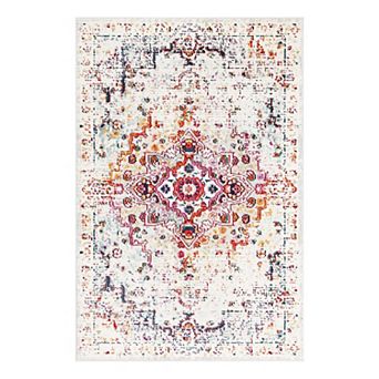 5th Avenue Lux Unicorn Charm Distressed Area Rug