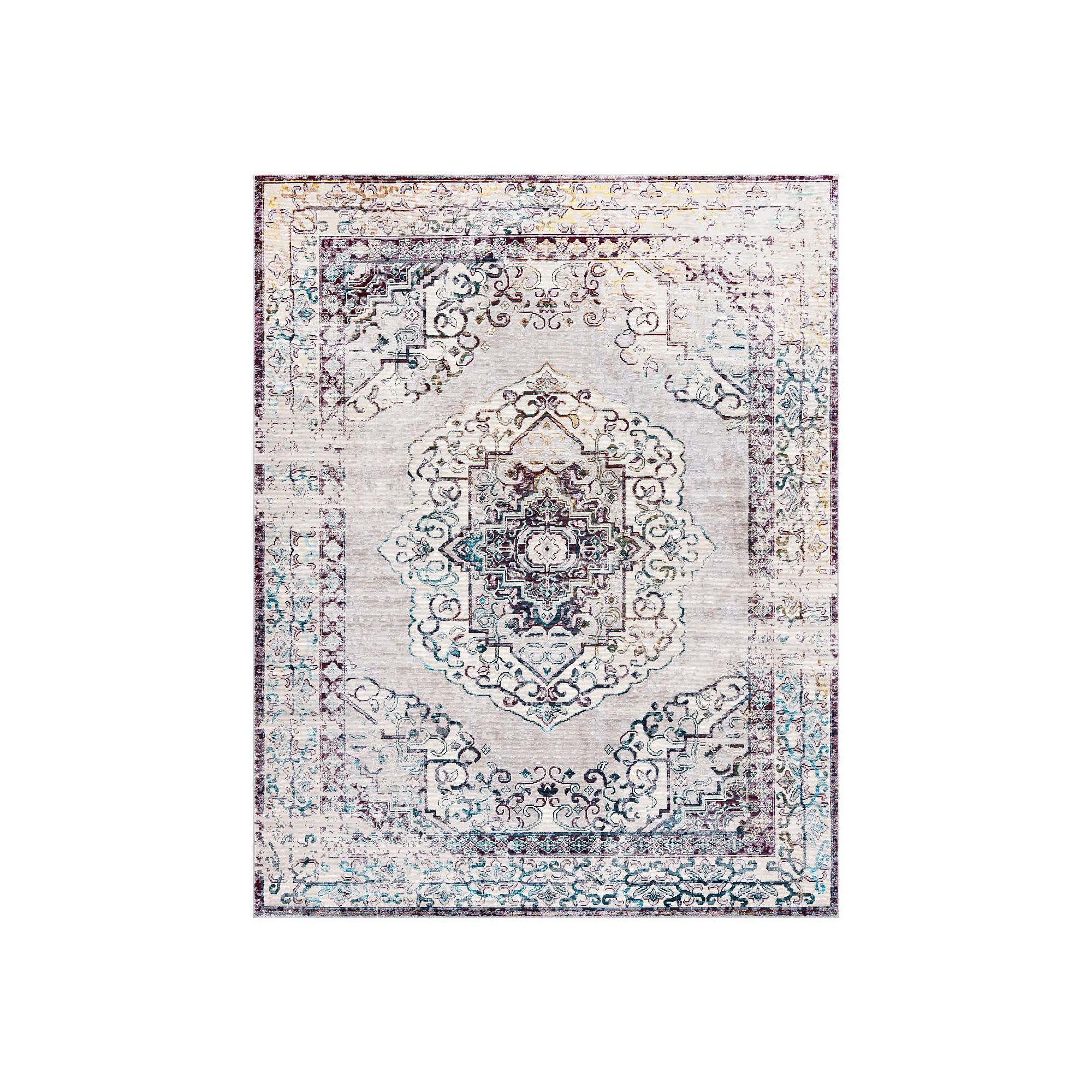 5th Avenue Lux Clover Charm Area Rug, Gray