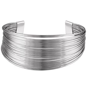 Ivy Sharpe Silver Plated Bangle Bracelet