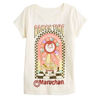 Girls 7-16 Maruchan Ramen Time Is Always The Right Time Graphic Tee