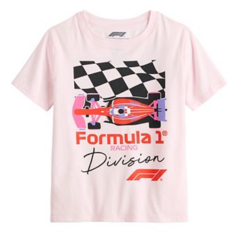 Girls 7-16 Formula 1 Racing Graphic Tee