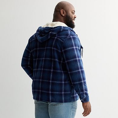 Big & Tall Trinity Coast Button Front Polar Fleece Jacket