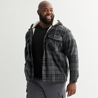 Big & Tall Trinity Coast Button Front Polar Fleece Jacket