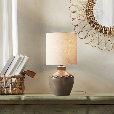 Wavy Pattern Table Lamp