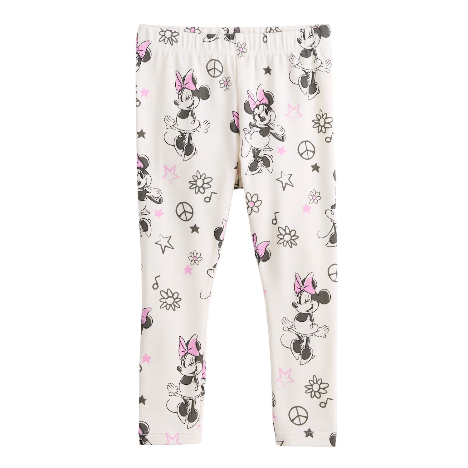 Леггинсы Disney's Minnie Mouse Print Leggings by Jumping Beans® для девочек-малышей — фото 1