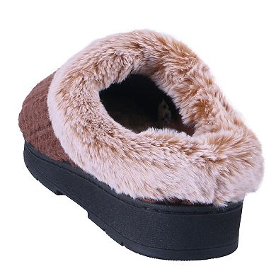 isotoner Cable Knit Slip-On Women's Clog Slippers