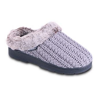 isotoner Cable Knit Slip-On Women's Clog Slippers