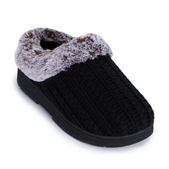 isotoner Cable Knit Slip-On Women's Clog Slippers