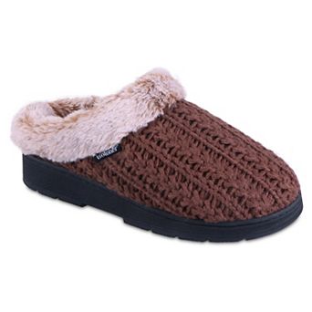 isotoner Cable Knit Slip-On Women's Clog Slippers