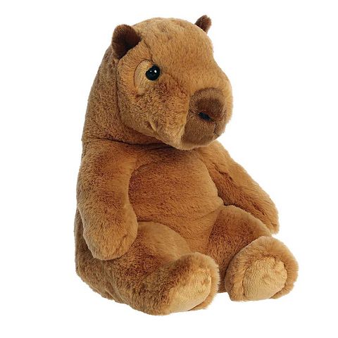 Детские мягкие игрушки Aurora Large Brown Sluuumpy 15" Da Capybara Cozy Stuffed Animal