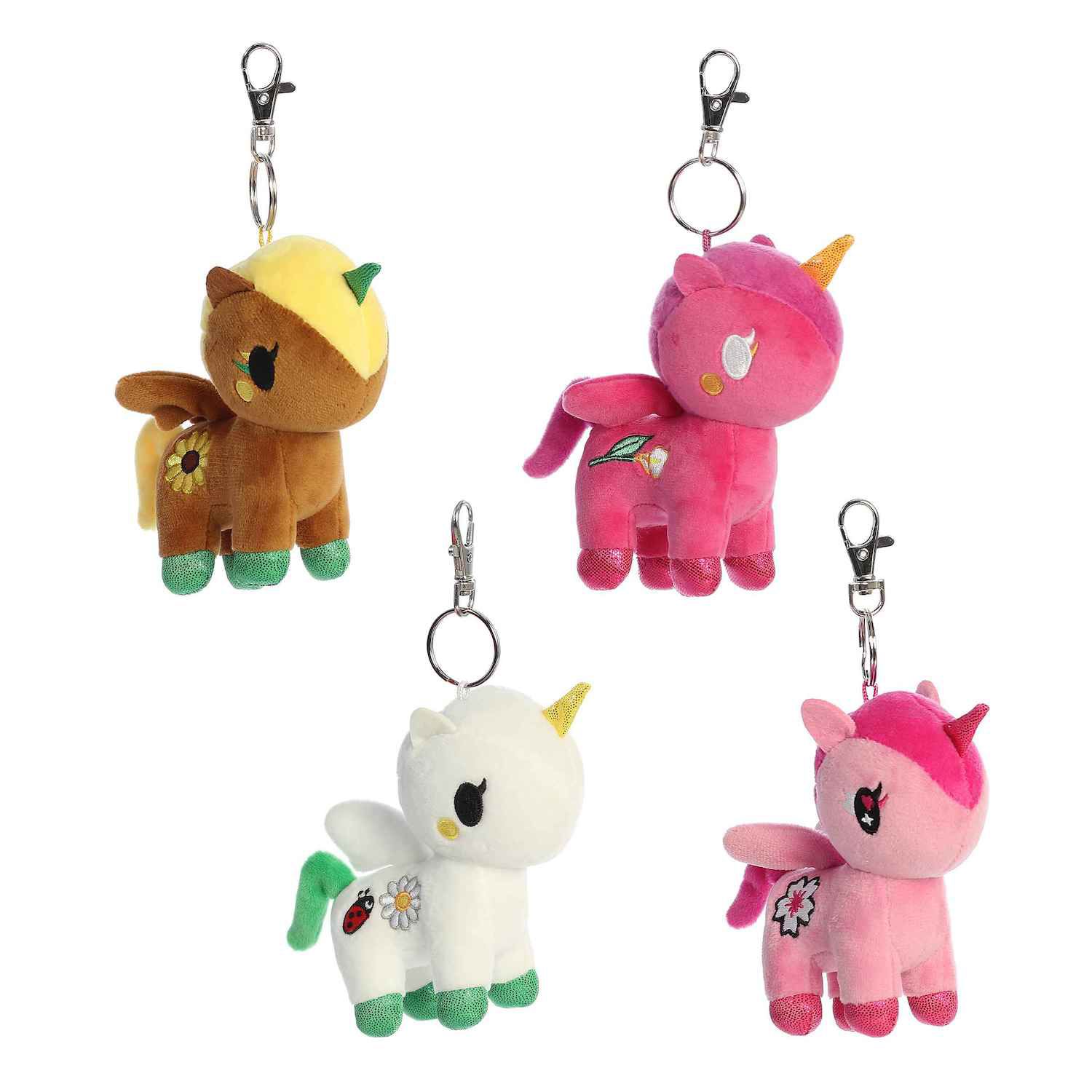 Детская мягкая игрушка Aurora Mini Series 2 tokidoki 4.5" Flower Power Blind Bag Enchanting Stuffed Animal — фото 1