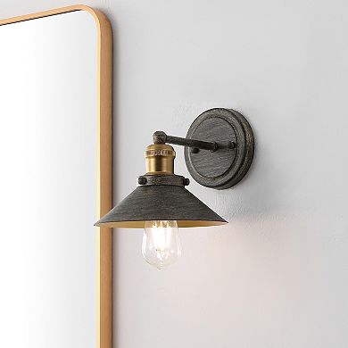 July 1-Light Industrial Farmhouse Metal Vanity Light