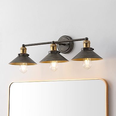 July 3-Light Industrial Farmhouse Metal Vanity Light
