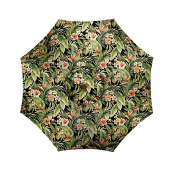 BrylaneHome 71/2’ Tilt-And-Crank Umbrella