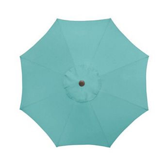 BrylaneHome 71/2’ Tilt-And-Crank Umbrella