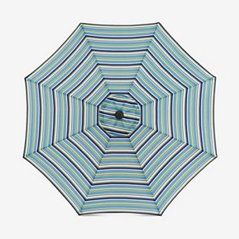 BrylaneHome 71/2’ Tilt-And-Crank Umbrella